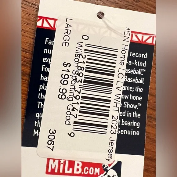 Las Vegas Aviators Authentic Wilson Jersey White Men’s Large NWT - Picture 2 of 10